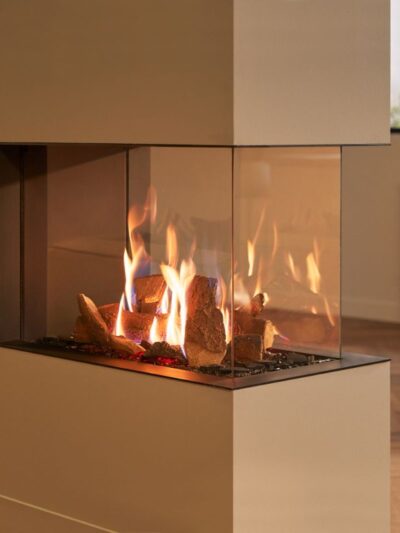 Trimline Fires Trimline 83 Room Divider Gas Kamineinsatz G20/G25