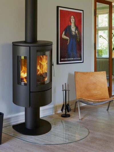 Varde Ovne Nice Air Kaminofen Stahl Schwarz
