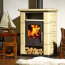 Wamsler Montafon S Kaminofen Keramik beige