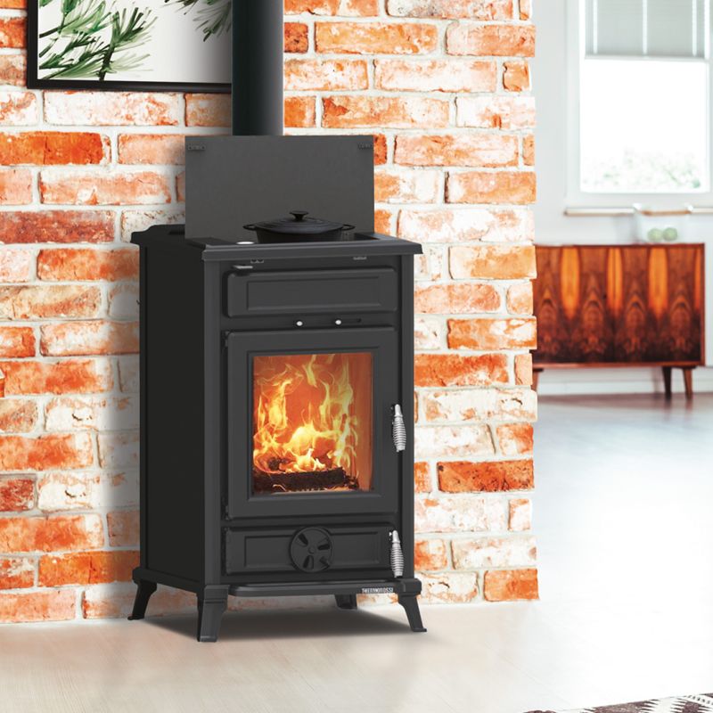 Thermorossi Filo Evo6 Kaminofen Schwarz