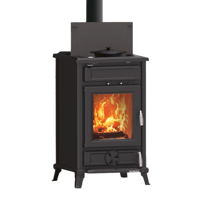 Thermorossi Filo Evo6 Kaminofen Schwarz – Bild 2