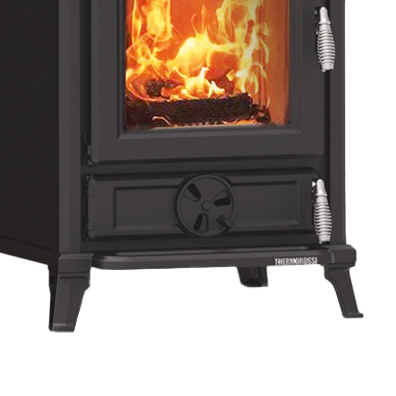 Thermorossi Filo Evo6 Kaminofen Schwarz – Bild 3