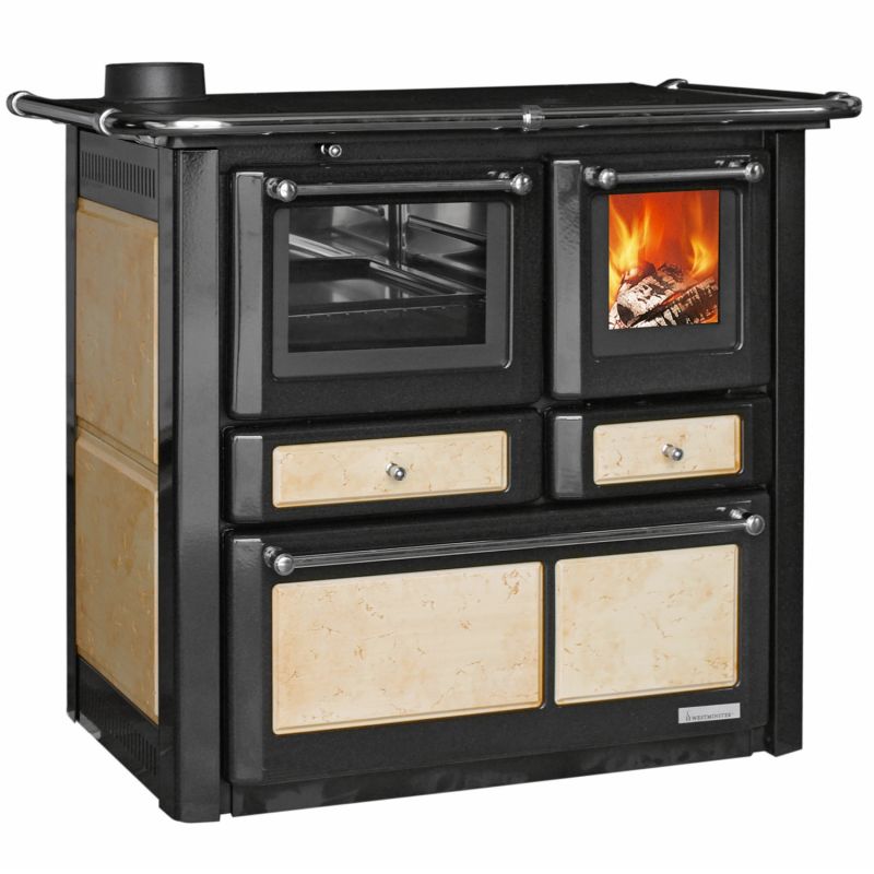 Westminster K 85 F Küchenofen Keramik Antik, Backfach links – Bild 2
